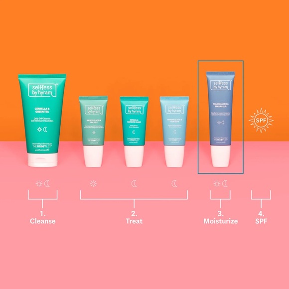 SELFLESS BY HYRAM Niacinamide & Maracujá Daily Barrier Support Moisturizer, NEW - Picture 5 of 6